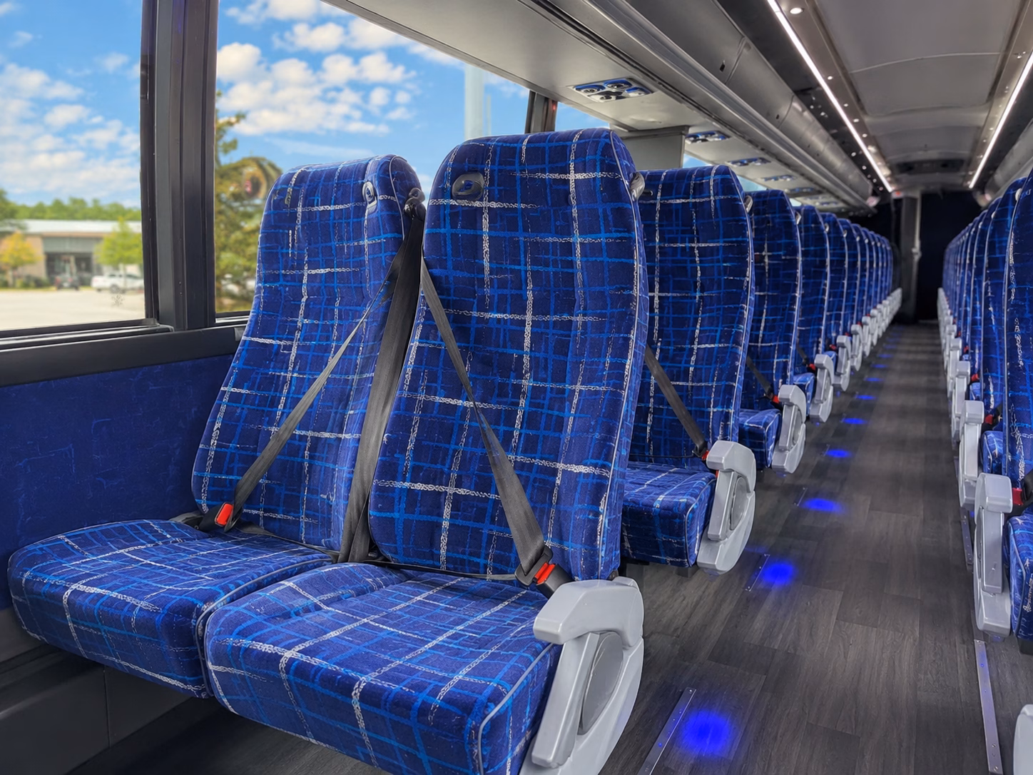 longmont airport transportation onboard seating