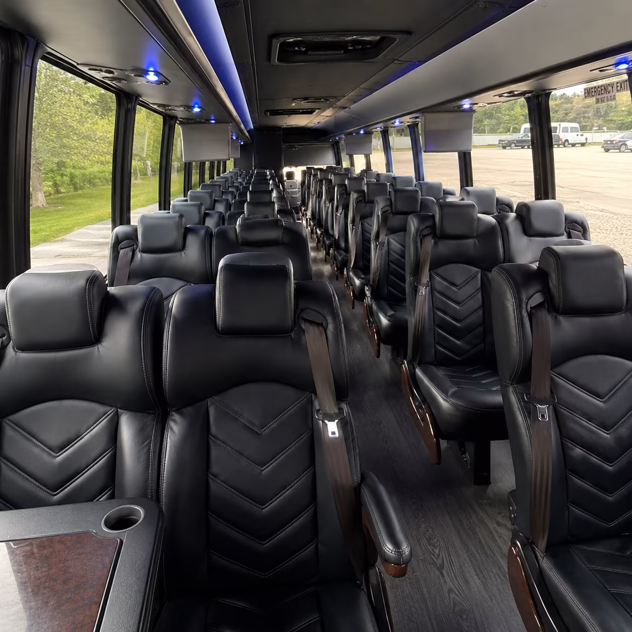 longmont religious group transportation onboard seating